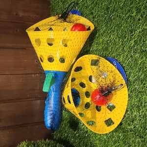 BALL GAME Launch & Catch Ball, set for 2 NWT age 3+